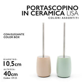 MMZ PORTASCOPINO LISA D.10,5XH.40 COL.AS IN CERAMICA